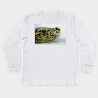 Crabeater Seal, Ross Sea, Antarctica Kids Long Sleeve T-Shirt